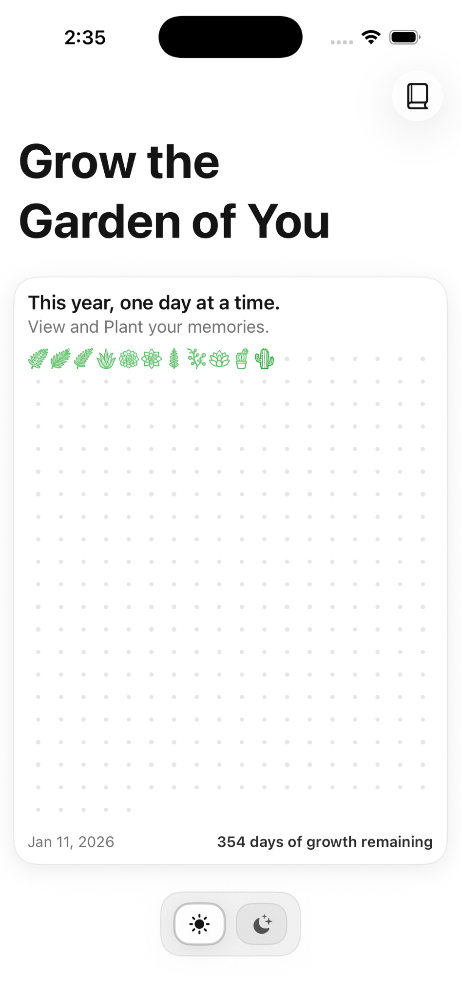 Garden of You app screenshot
